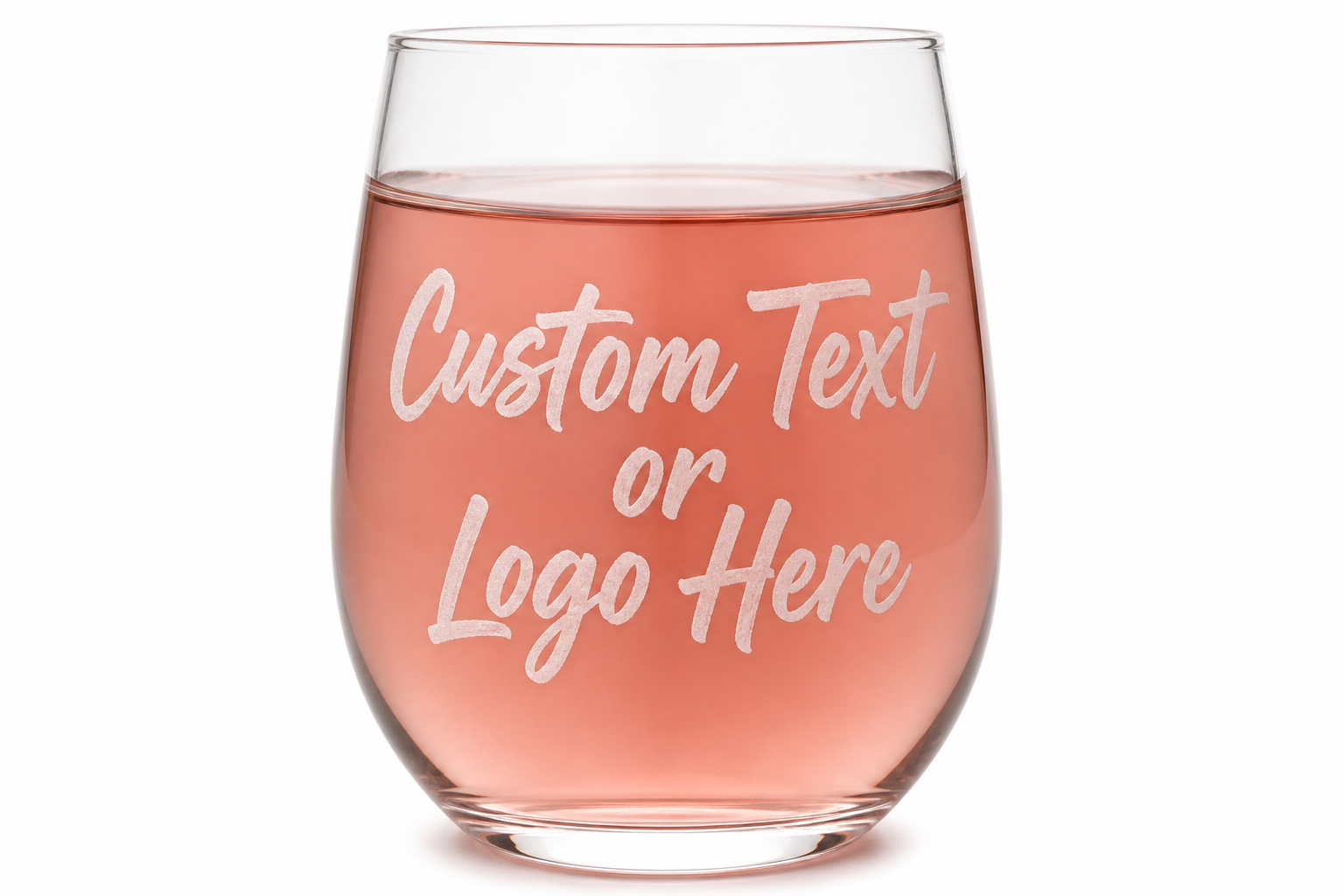 Add Custom Text or Logo Here | sandblast frost placeholder