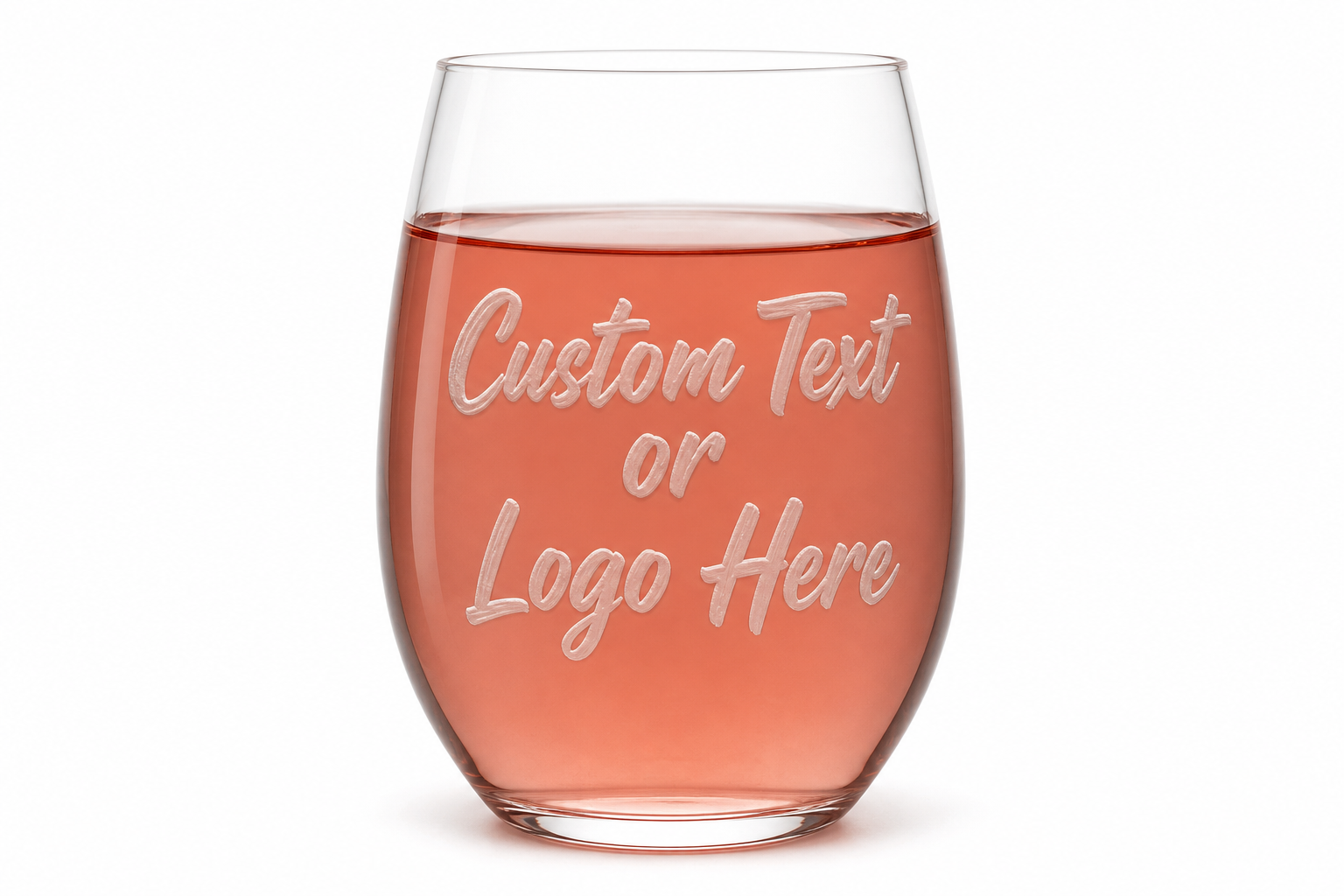 Add Custom Text or Logo Here | sandblast frost placeholder