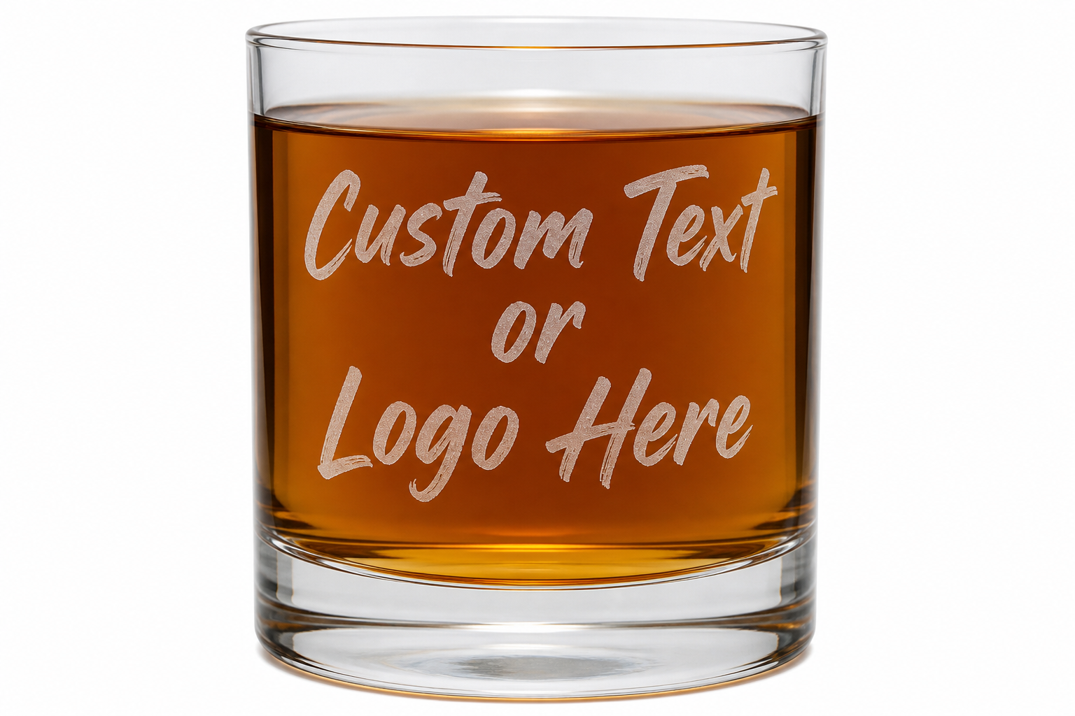 Add Custom Text or Logo Here | sandblast frost placeholder