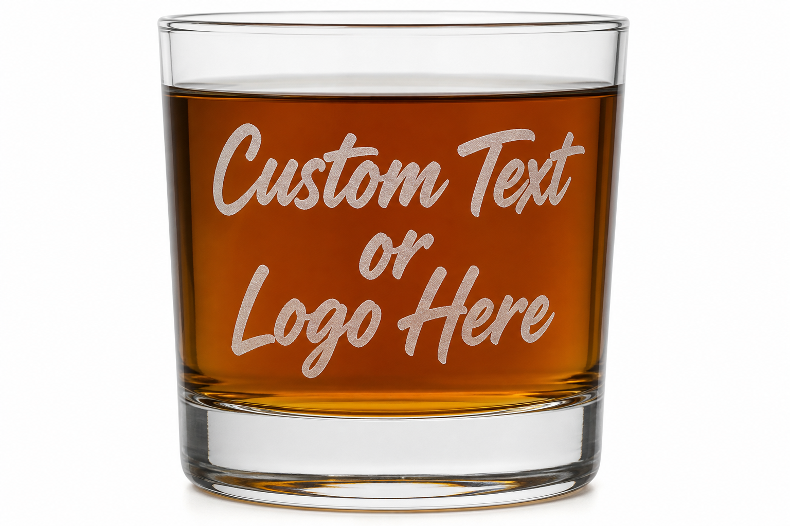 Add Custom Text or Logo Here | sandblast frost placeholder
