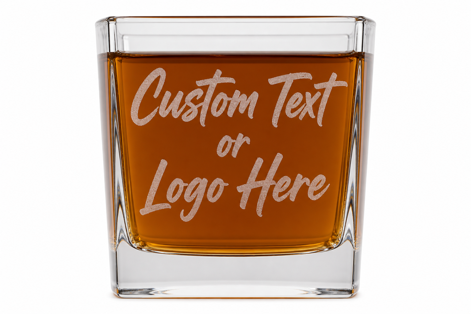 Add Custom Text or Logo Here | sandblast frost placeholder