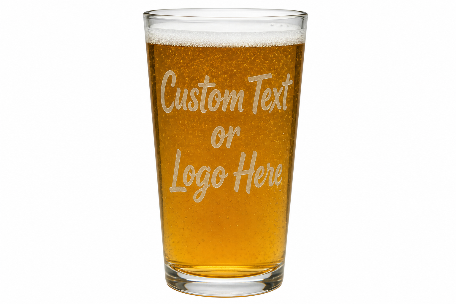 Add Custom Text or Logo Here | sandblast frost placeholder