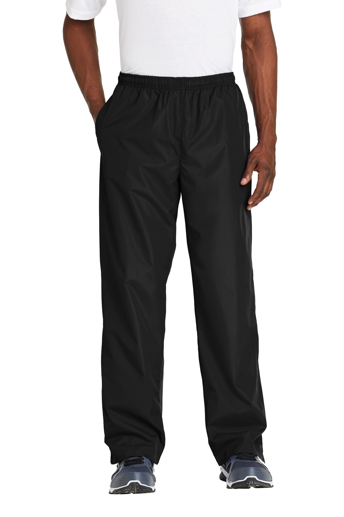 Custom Black Wind Pant PST74, personalized by SanCanDo Swag in Argyle, TX