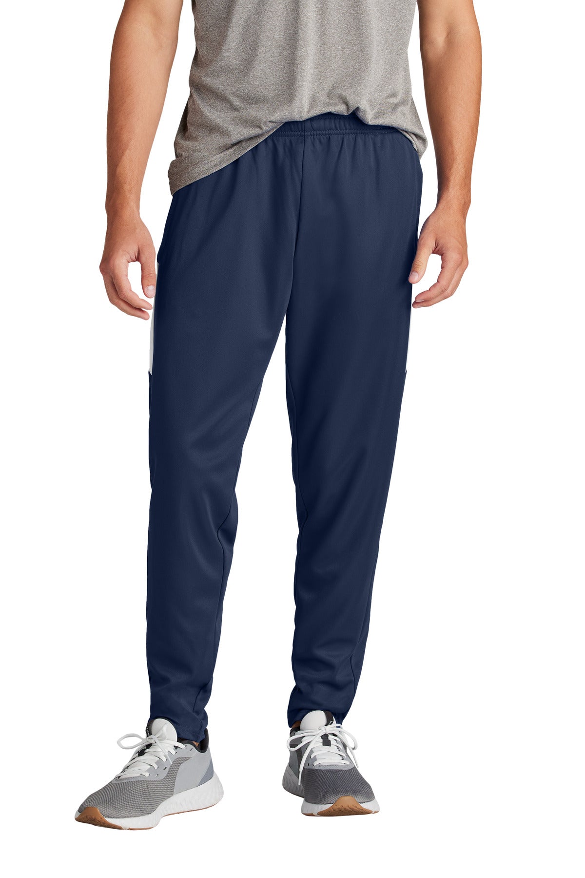 Custom True Navy/ White Travel Pant PST800, personalized by SanCanDo Swag in Argyle, TX