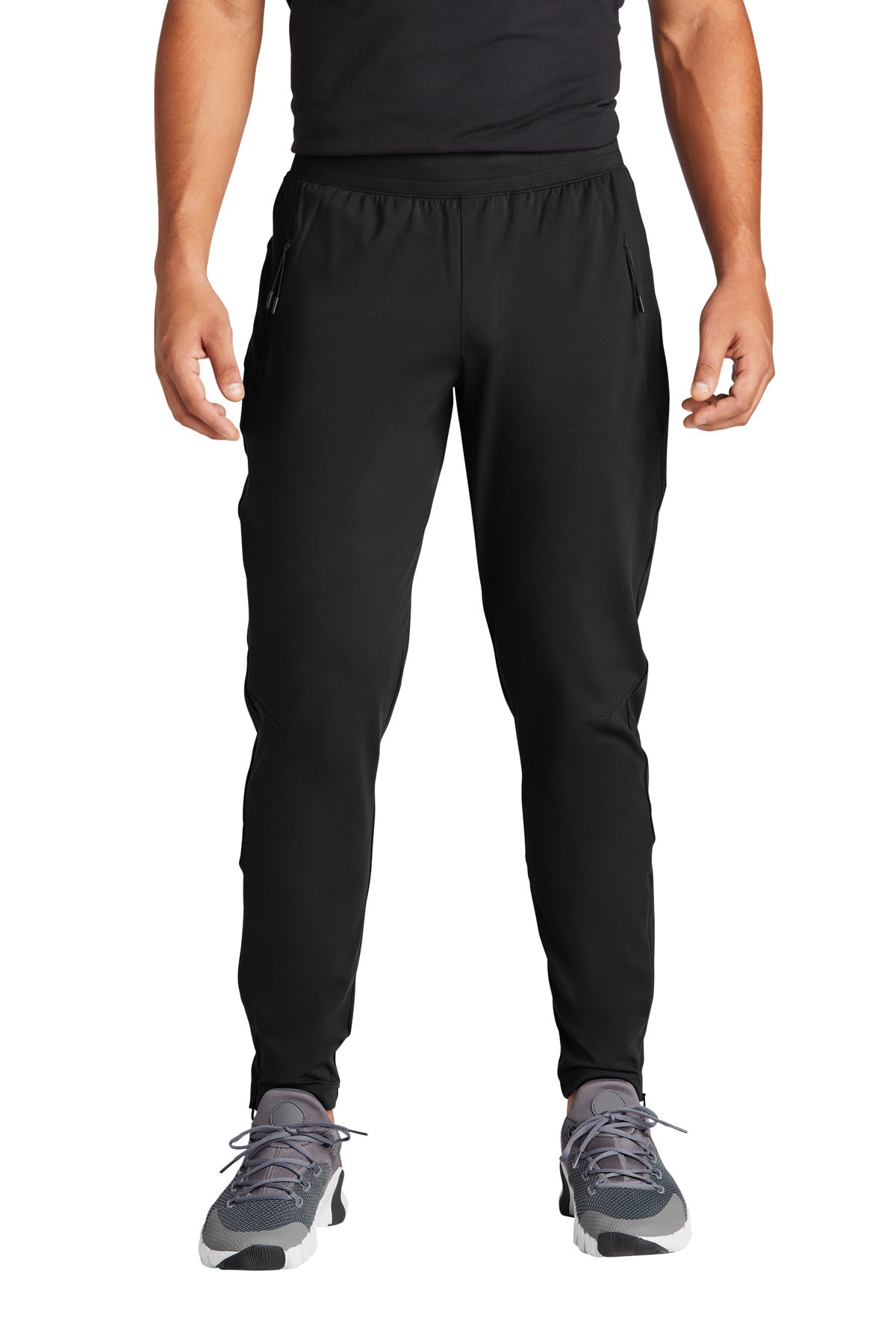 Custom Deep Black Circuit Jogger PST871, personalized by SanCanDo Swag in Argyle, TX