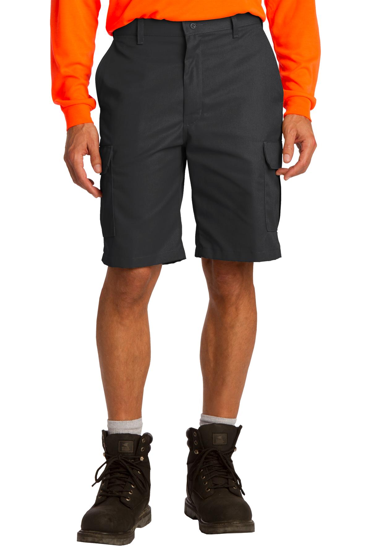 Custom Black Industrial Cargo Short PT66, personalized by SanCanDo Swag in Argyle, TX
