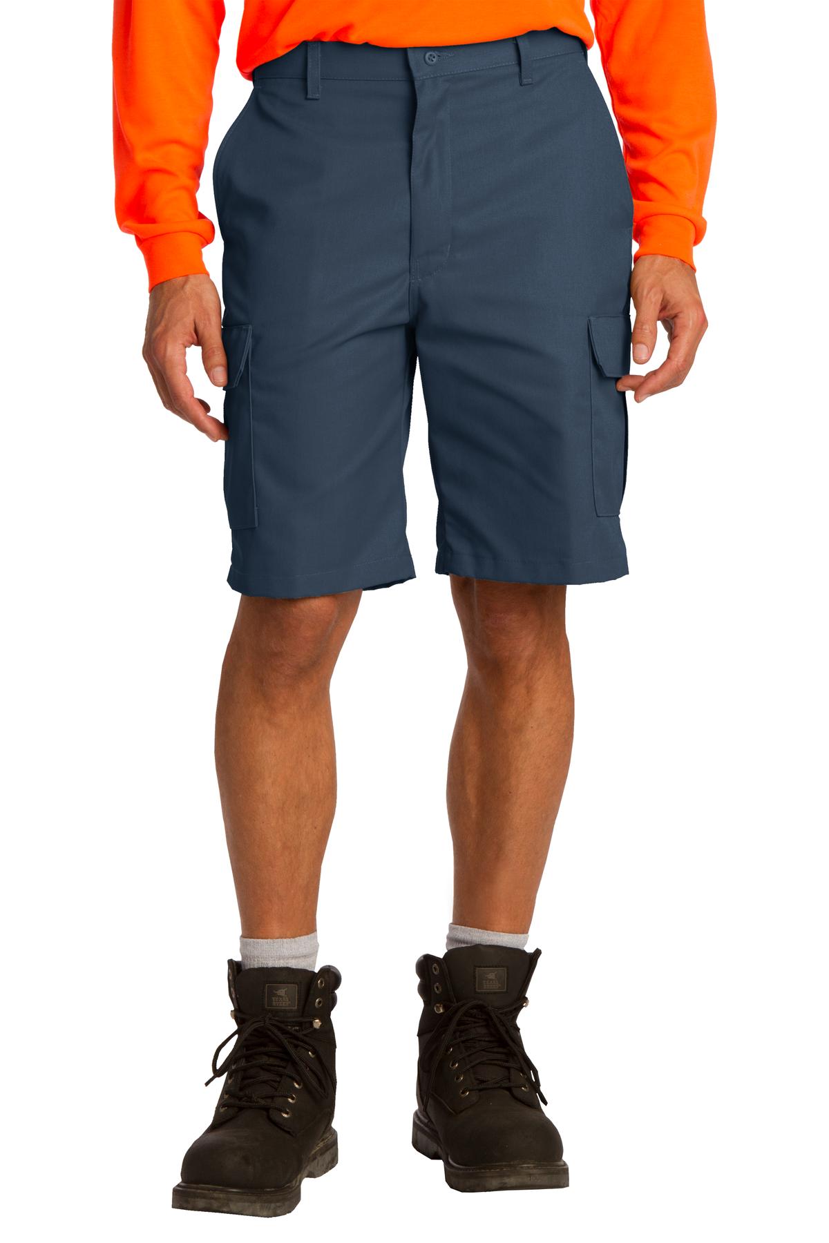 Custom Navy Industrial Cargo Short PT66, personalized by SanCanDo Swag in Argyle, TX