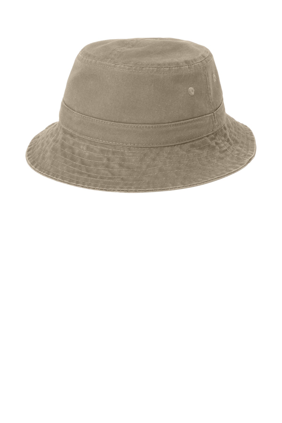 Custom Khaki Bucket Hat PWSH2, personalized by SanCanDo Swag in Argyle, TX