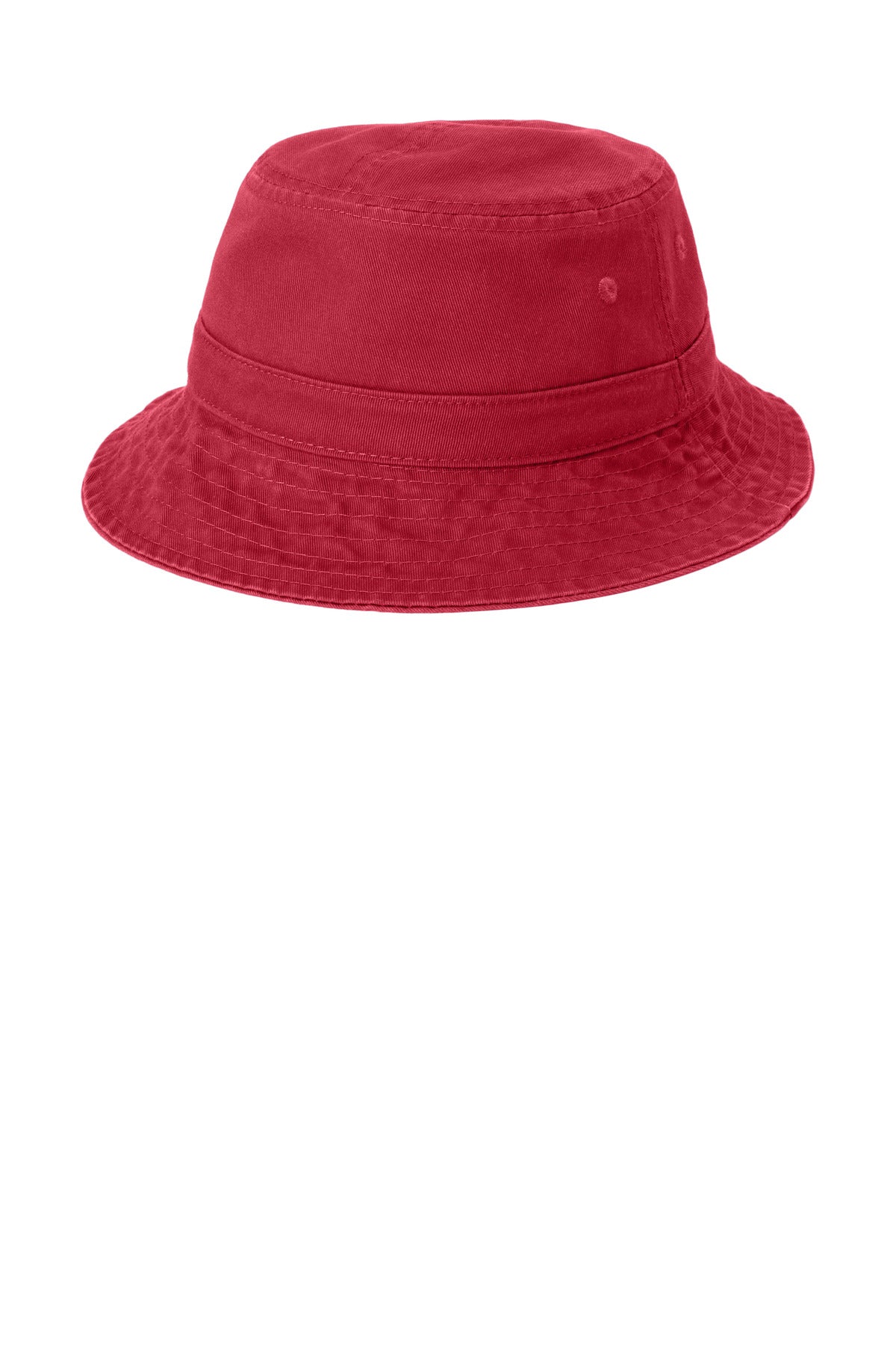Custom Red Bucket Hat PWSH2, personalized by SanCanDo Swag in Argyle, TX