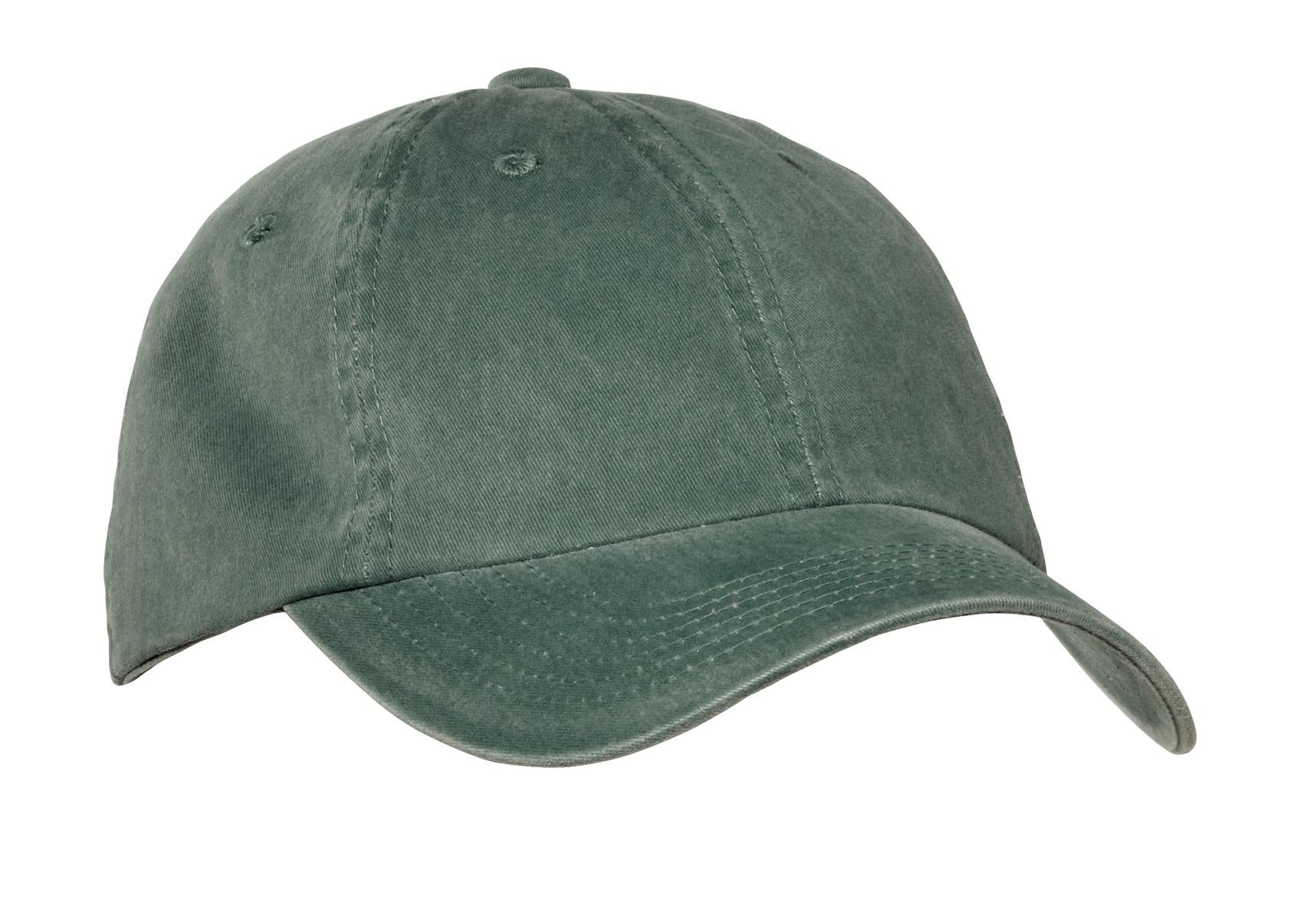 Custom Green Garment-Washed Cap PWU, personalized by SanCanDo Swag in Argyle, TX