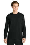 Custom Black Clutch Long Sleeve Tee RA7110LS, personalized by SanCanDo Swag in Argyle, TX
