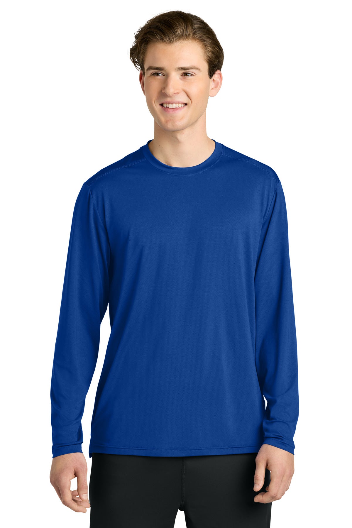 Custom Royal Clutch Long Sleeve Tee RA7110LS, personalized by SanCanDo Swag in Argyle, TX