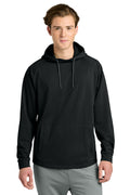 Custom Black Fleece Long Sleeve Hoodie RA7200LSH, personalized by SanCanDo Swag in Argyle, TX
