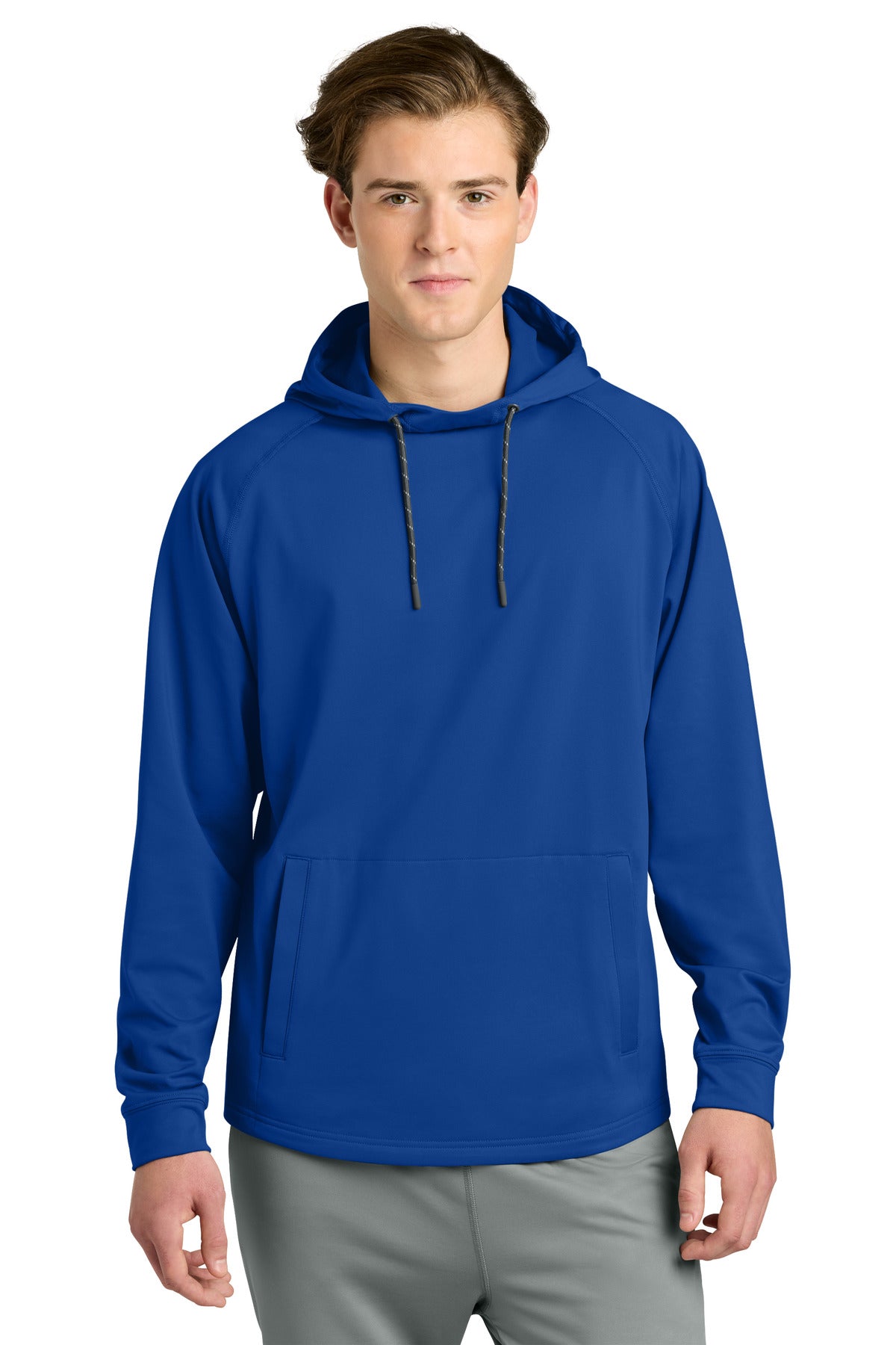 Custom Royal Fleece Long Sleeve Hoodie RA7200LSH, personalized by SanCanDo Swag in Argyle, TX