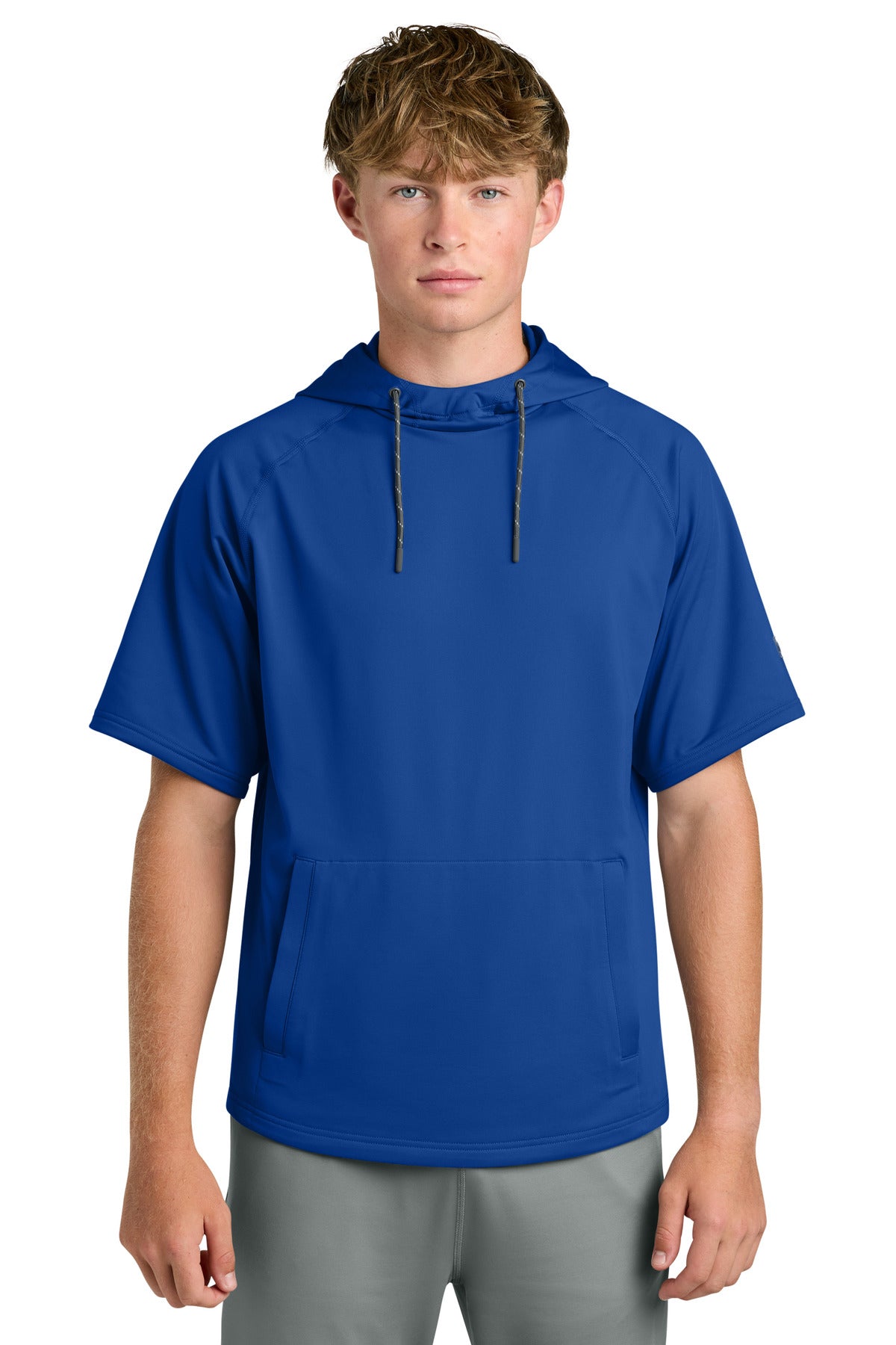 Custom Royal Fleece Short Sleeve Hoodie RA7200SSH, personalized by SanCanDo Swag in Argyle, TX
