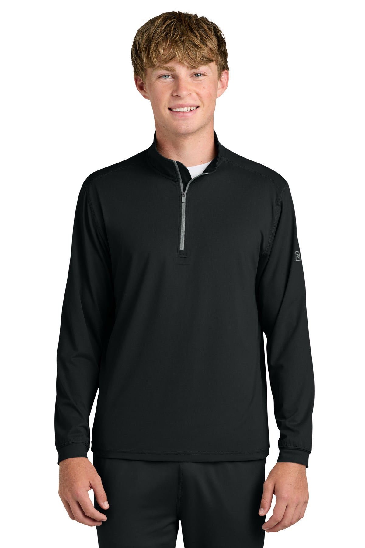 Custom Black Vertex 1/4-Zip Pullover RA7500Q, personalized by SanCanDo Swag in Argyle, TX