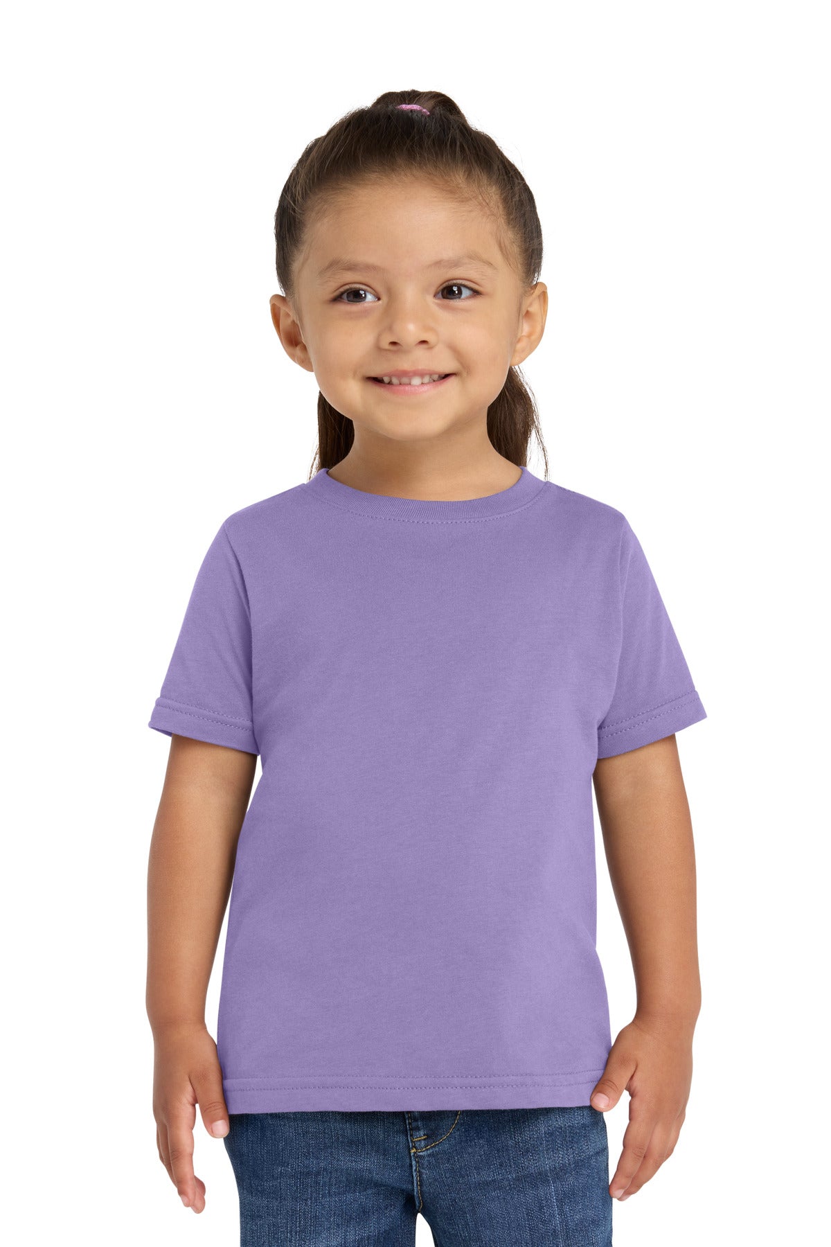 Custom Lavender Toddler Fine Jersey Tee RS3321, personalized by SanCanDo Swag in Argyle, TX