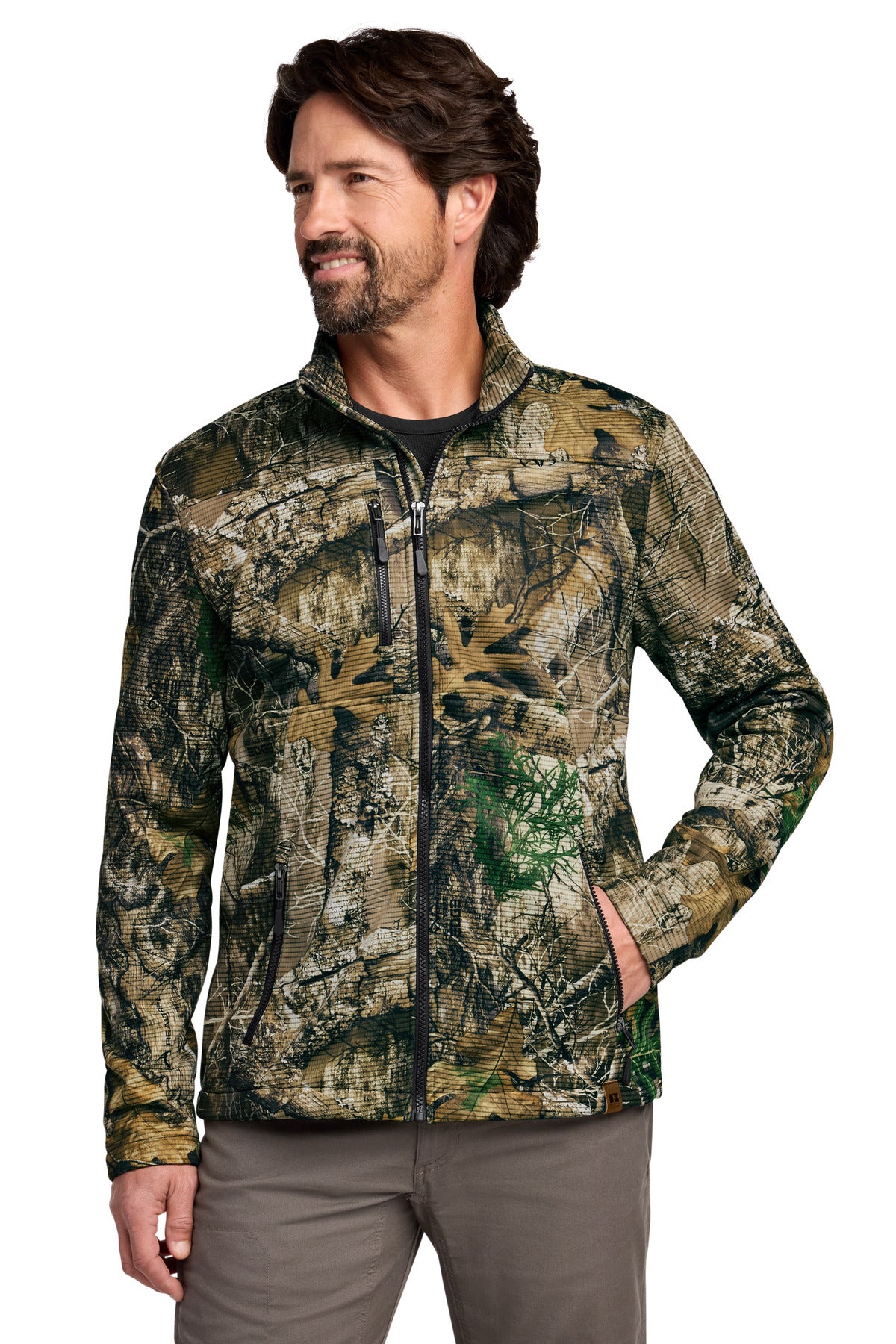 Custom Realtree Edge Realtree Atlas Soft Shell RU600, personalized by SanCanDo Swag in Argyle, TX