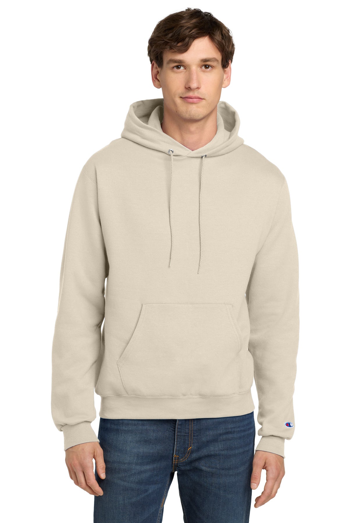Custom Sand Powerblend Pullover Hoodie S700, personalized by SanCanDo Swag in Argyle, TX