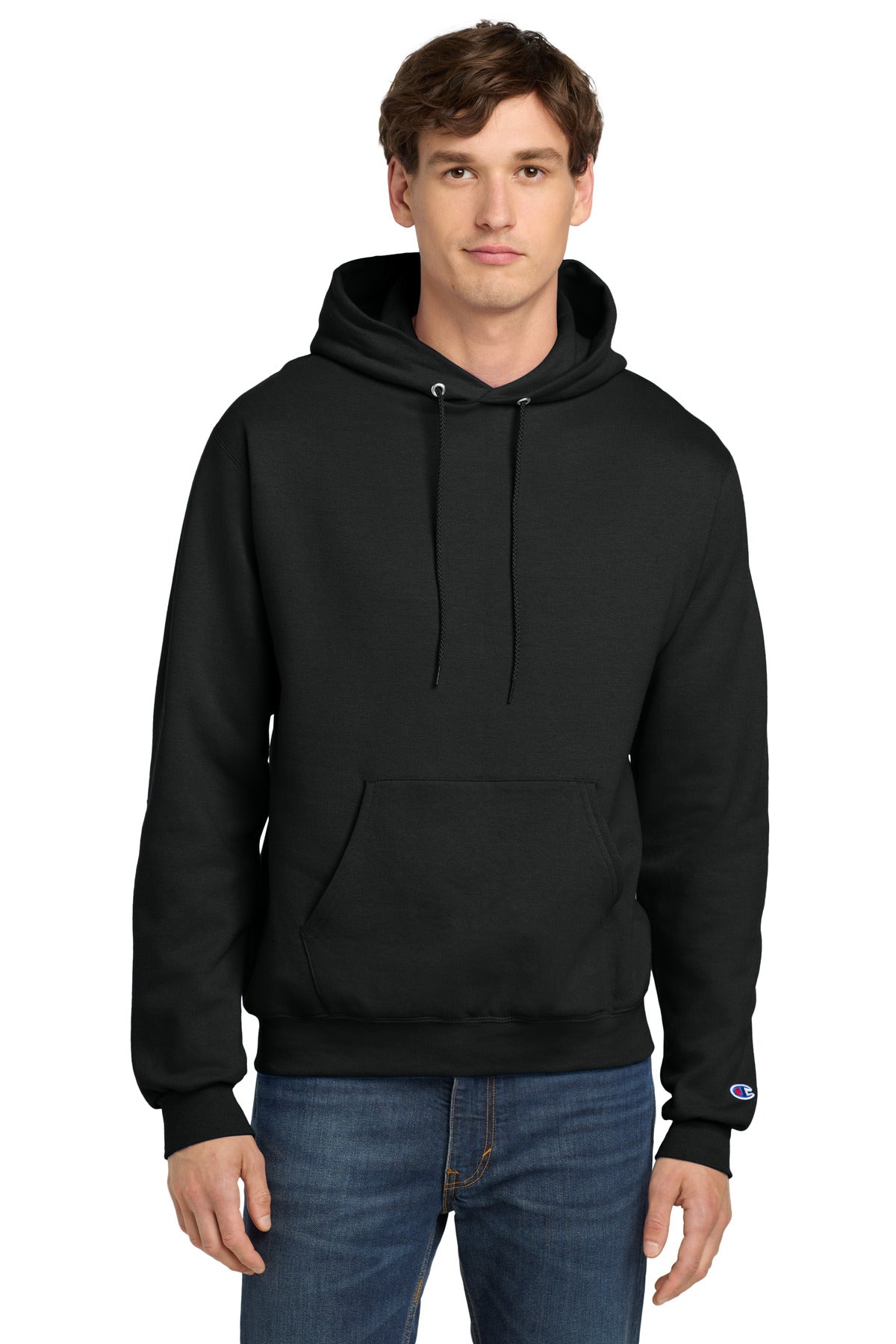 Custom Black Powerblend Pullover Hoodie S700, personalized by SanCanDo Swag in Argyle, TX