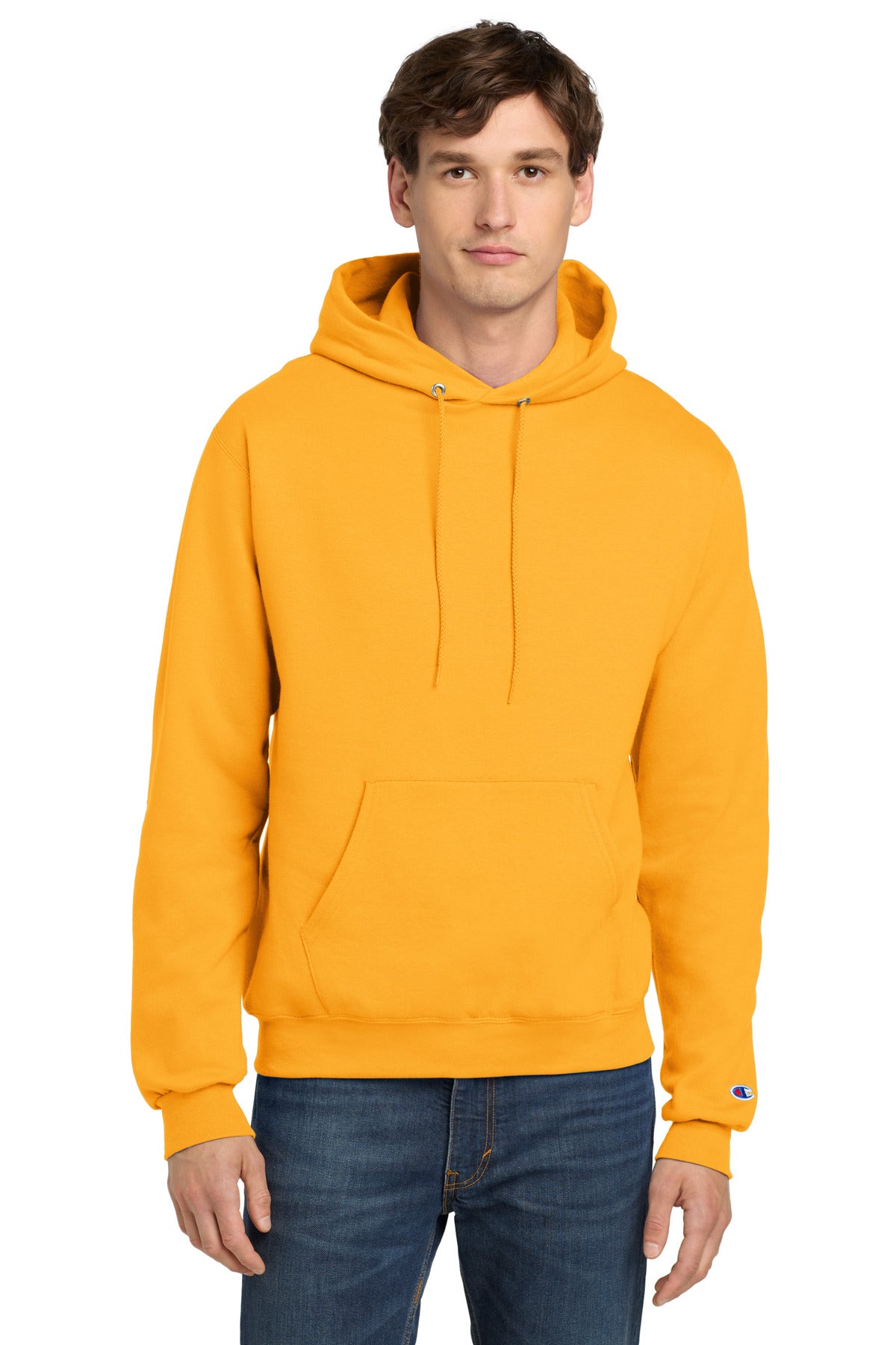 Custom Gold Powerblend Pullover Hoodie S700, personalized by SanCanDo Swag in Argyle, TX