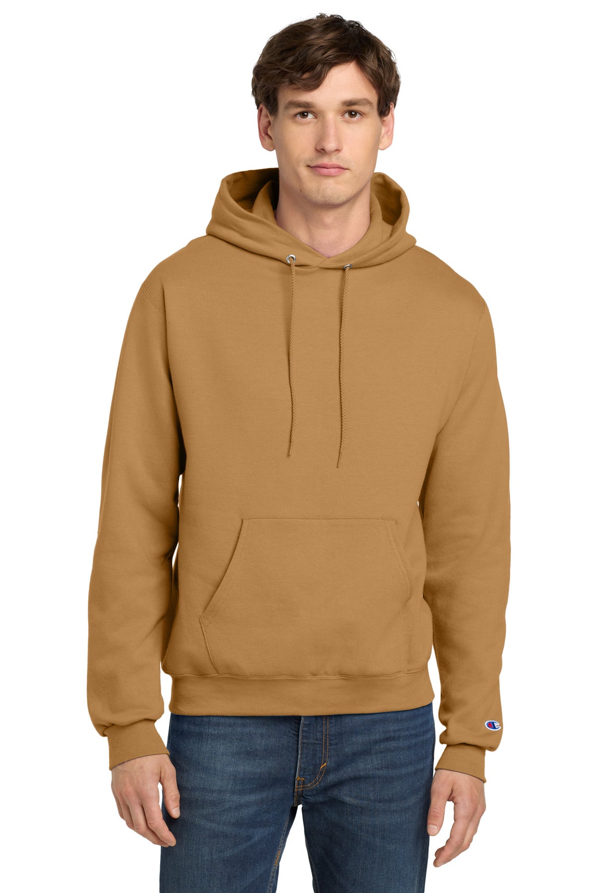 Custom Gold Glint Powerblend Pullover Hoodie S700, personalized by SanCanDo Swag in Argyle, TX