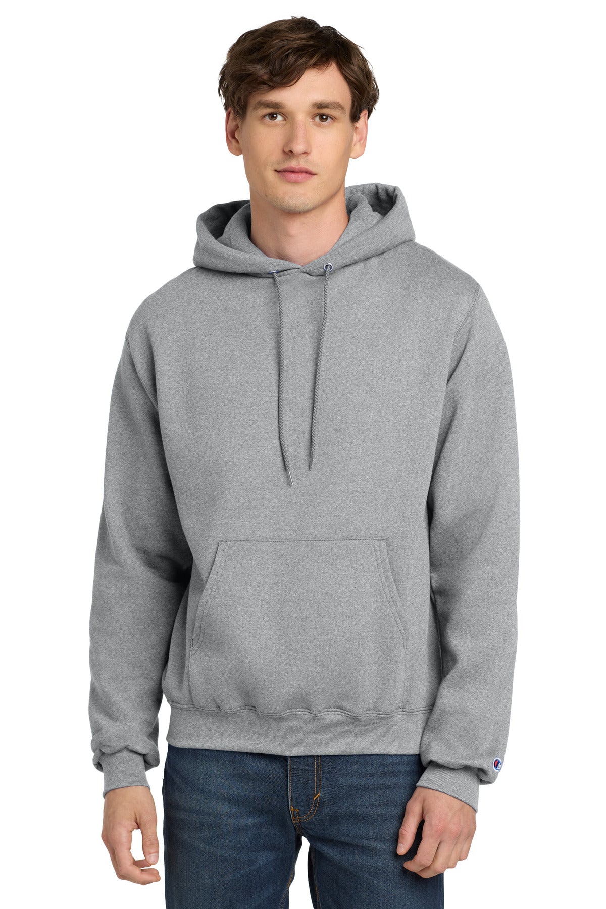 Custom Light Steel Powerblend Pullover Hoodie S700, personalized by SanCanDo Swag in Argyle, TX