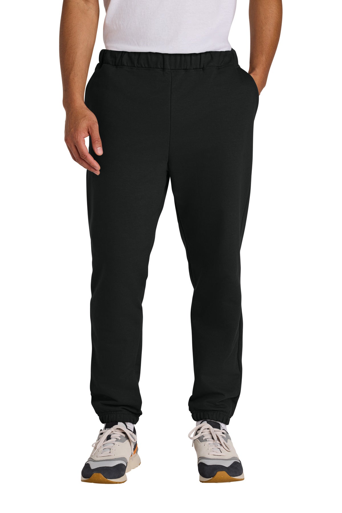 Custom Black Softstyle Midweight Pocket Sweatpants SF100, personalized by SanCanDo Swag in Argyle, TX