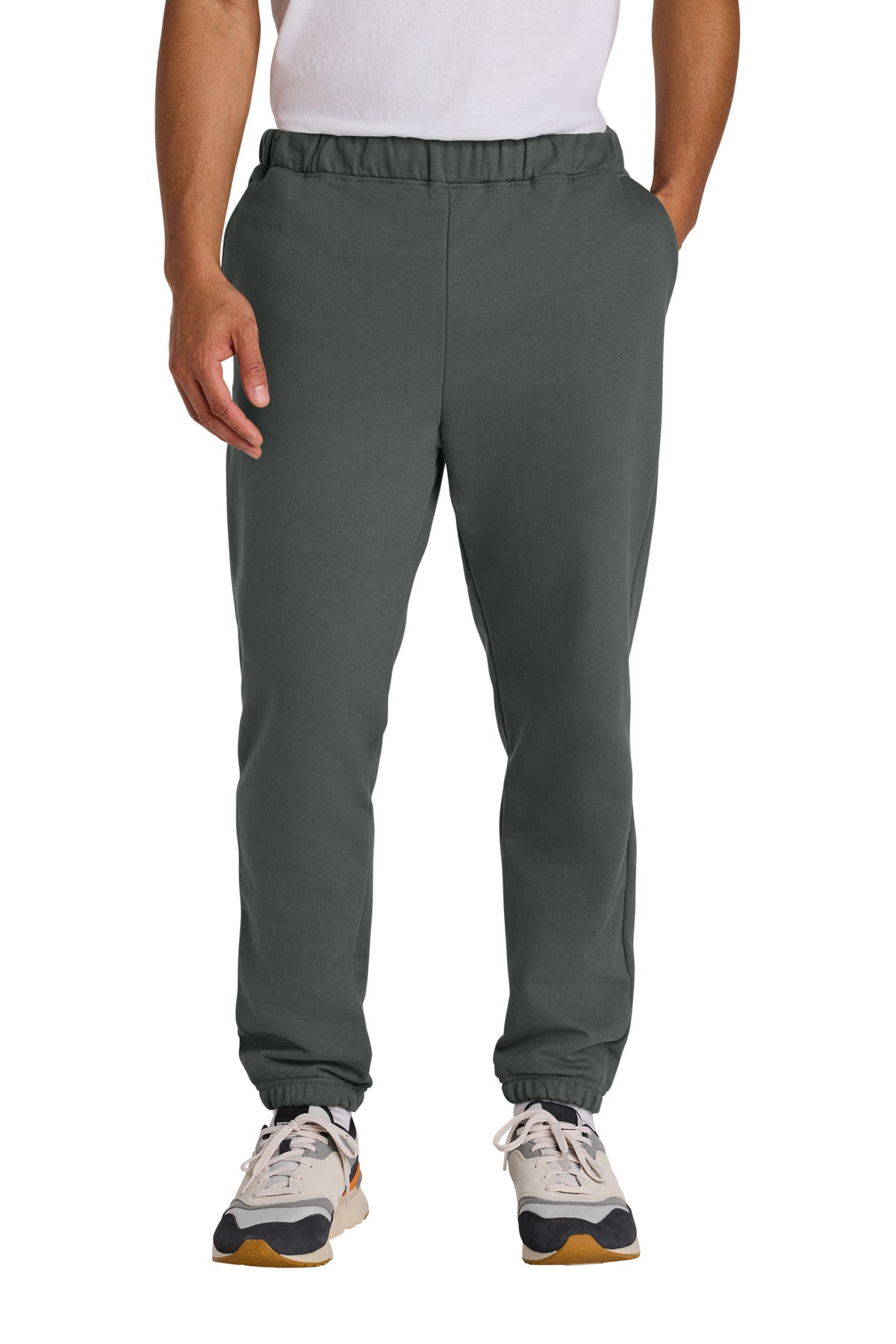 Custom Charcoal Softstyle Midweight Pocket Sweatpants SF100, personalized by SanCanDo Swag in Argyle, TX