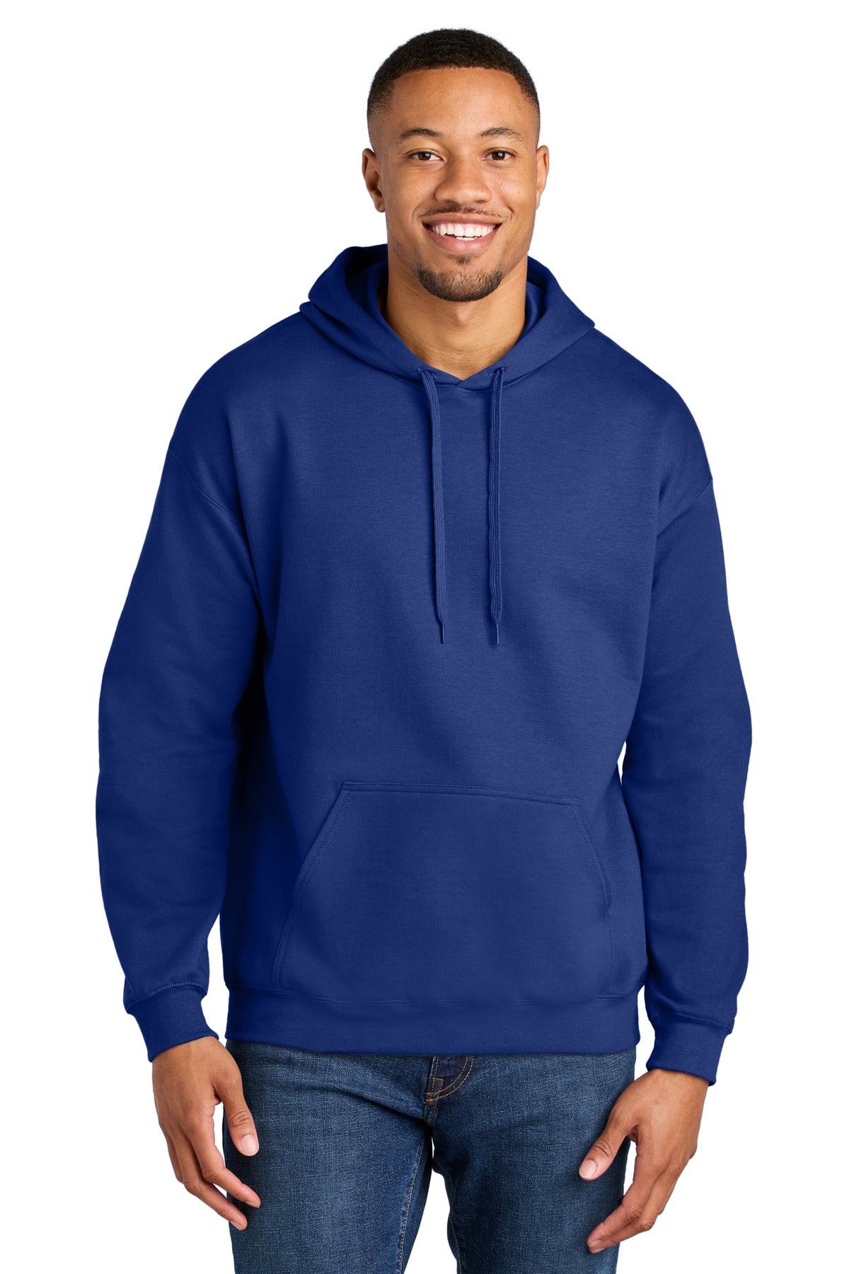 Custom Cobalt Softstyle Midweight Hoodie SF500, personalized by SanCanDo Swag in Argyle, TX