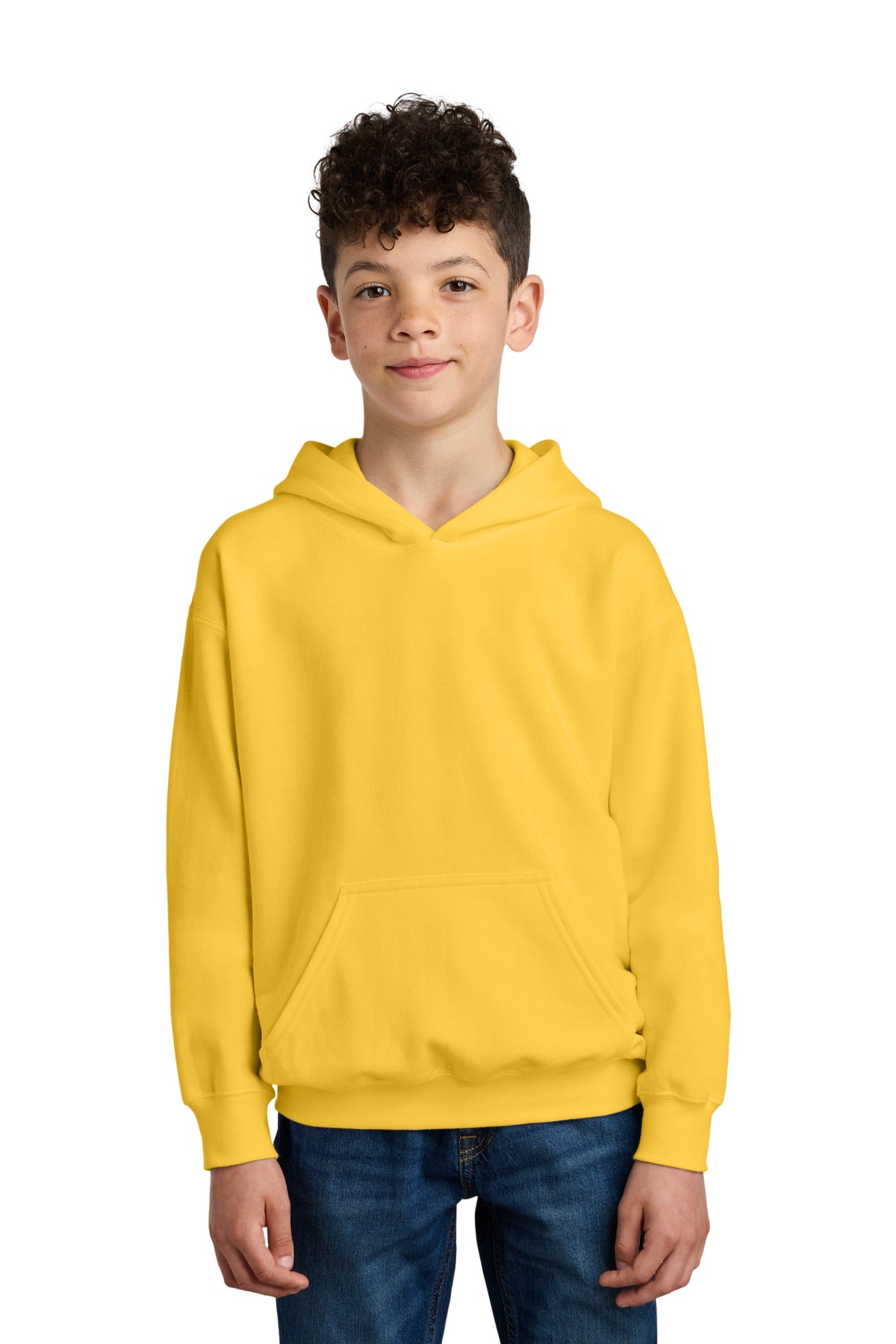 Custom Daisy Youth Softstyle Midweight Fleece Hoodie SF500B, personalized by SanCanDo Swag in Argyle, TX