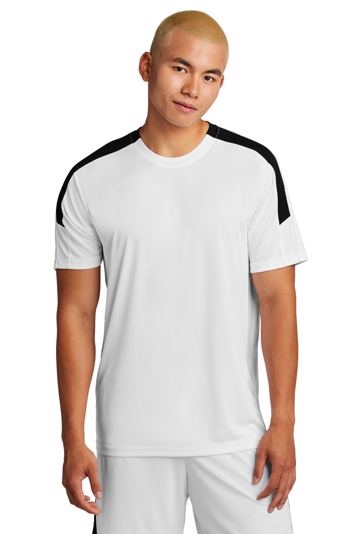 Custom White/ Black Competitor United Crew ST100, personalized by SanCanDo Swag in Argyle, TX