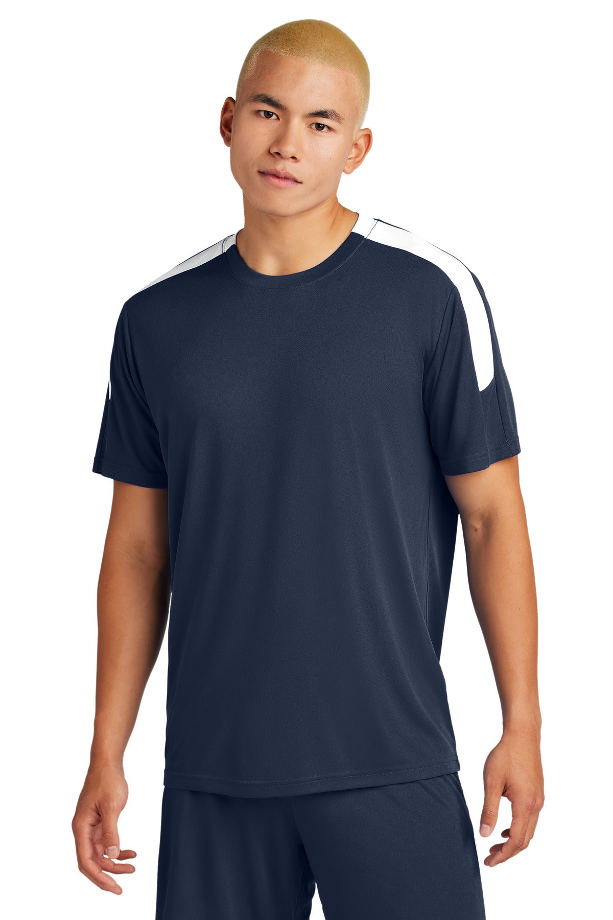 Custom True Navy/ White Competitor United Crew ST100, personalized by SanCanDo Swag in Argyle, TX