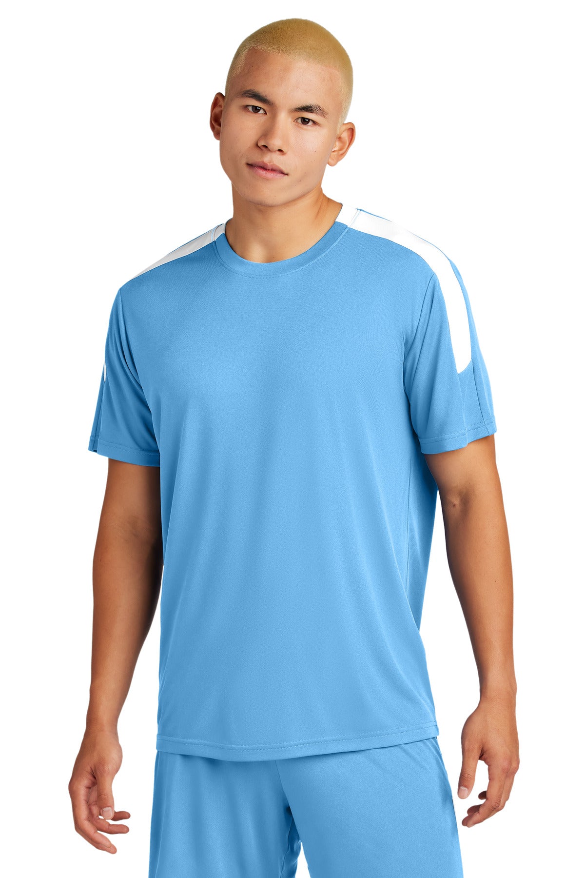 Custom Carolina Blue/ White Competitor United Crew ST100, personalized by SanCanDo Swag in Argyle, TX