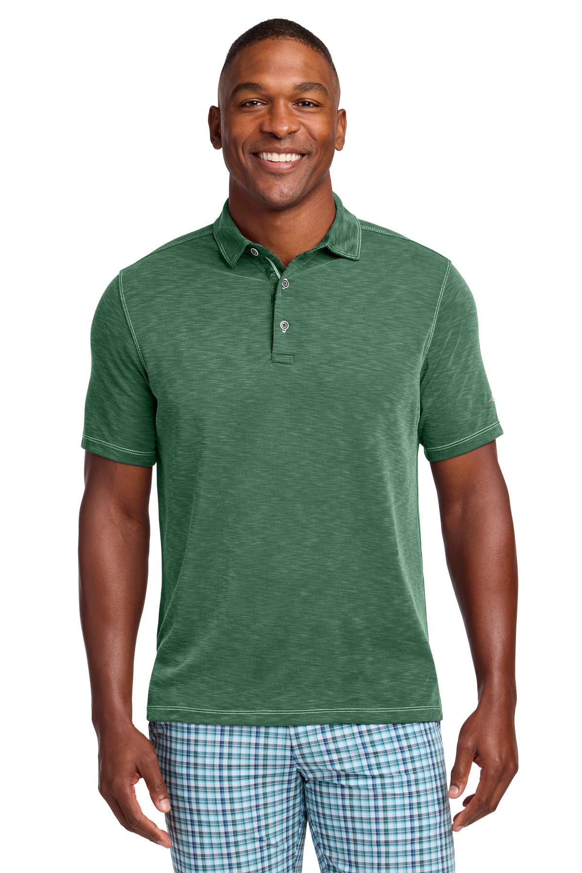 Custom Viridian Pine Bahama Palmetto Paradise Polo ST224065TB, personalized by SanCanDo Swag in Argyle, TX