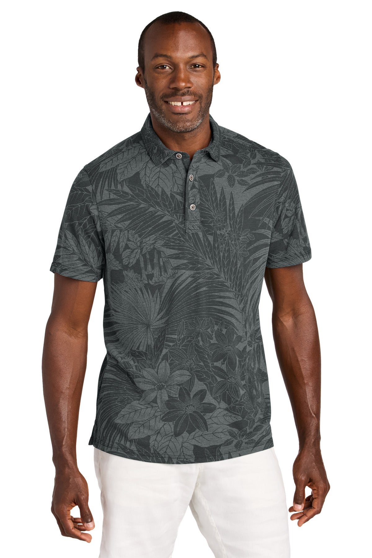 Custom Coal Santiago Paradise Polo ST227544TB, personalized by SanCanDo Swag in Argyle, TX