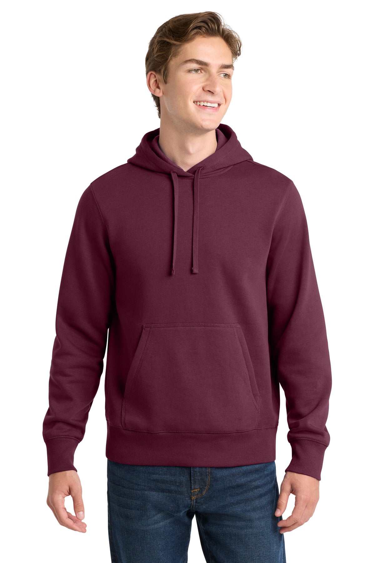 Custom Maroon Hoodie ST254, personalized by SanCanDo Swag in Argyle, TX