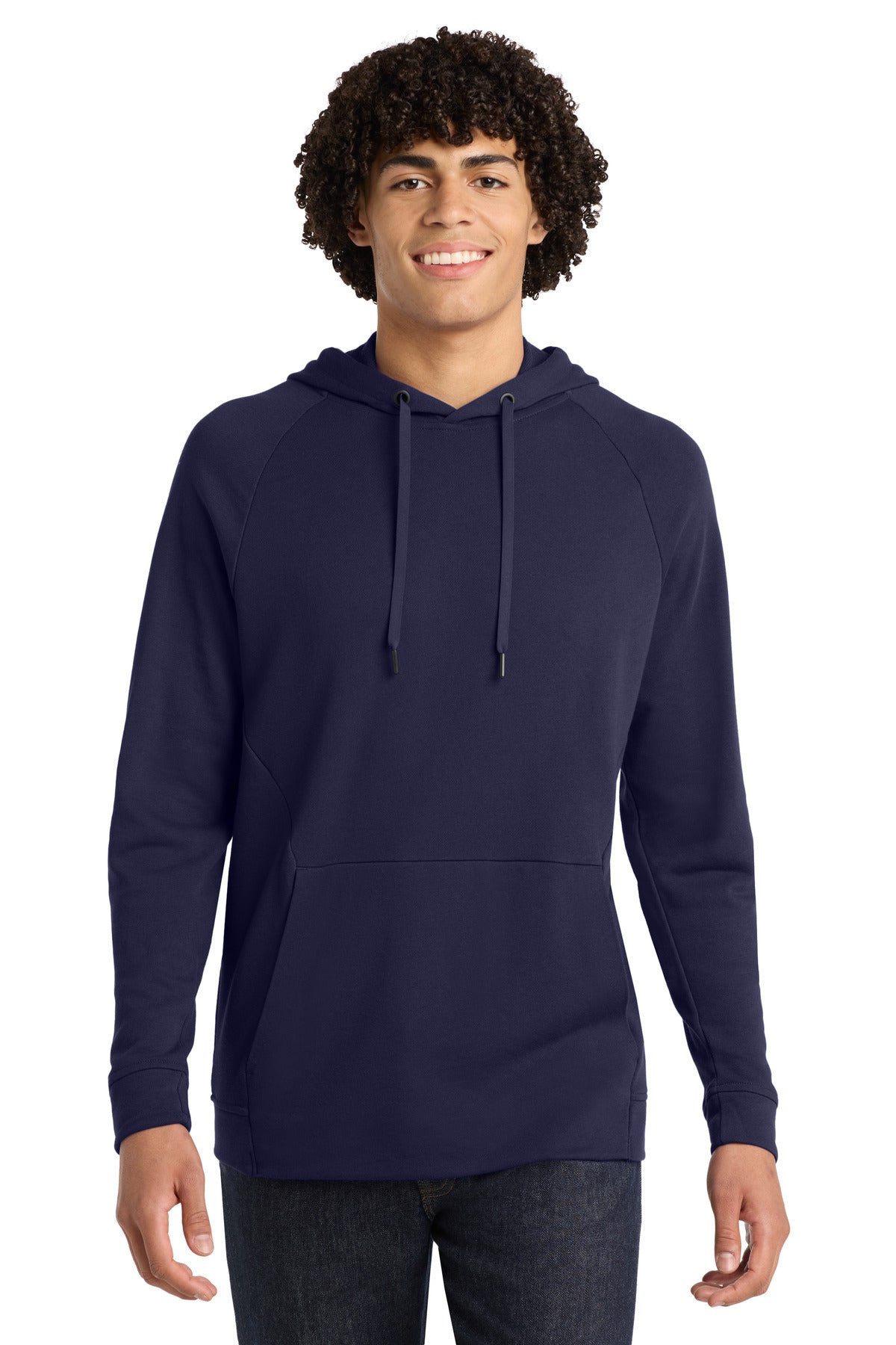 Custom True Navy Lightweight French Terry Pullover Hoodie ST272, personalized by SanCanDo Swag in Argyle, TX