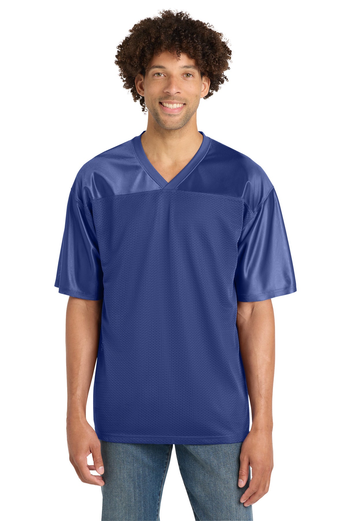 Custom True Royal PosiCharge Replica Jersey ST307, personalized by SanCanDo Swag in Argyle, TX