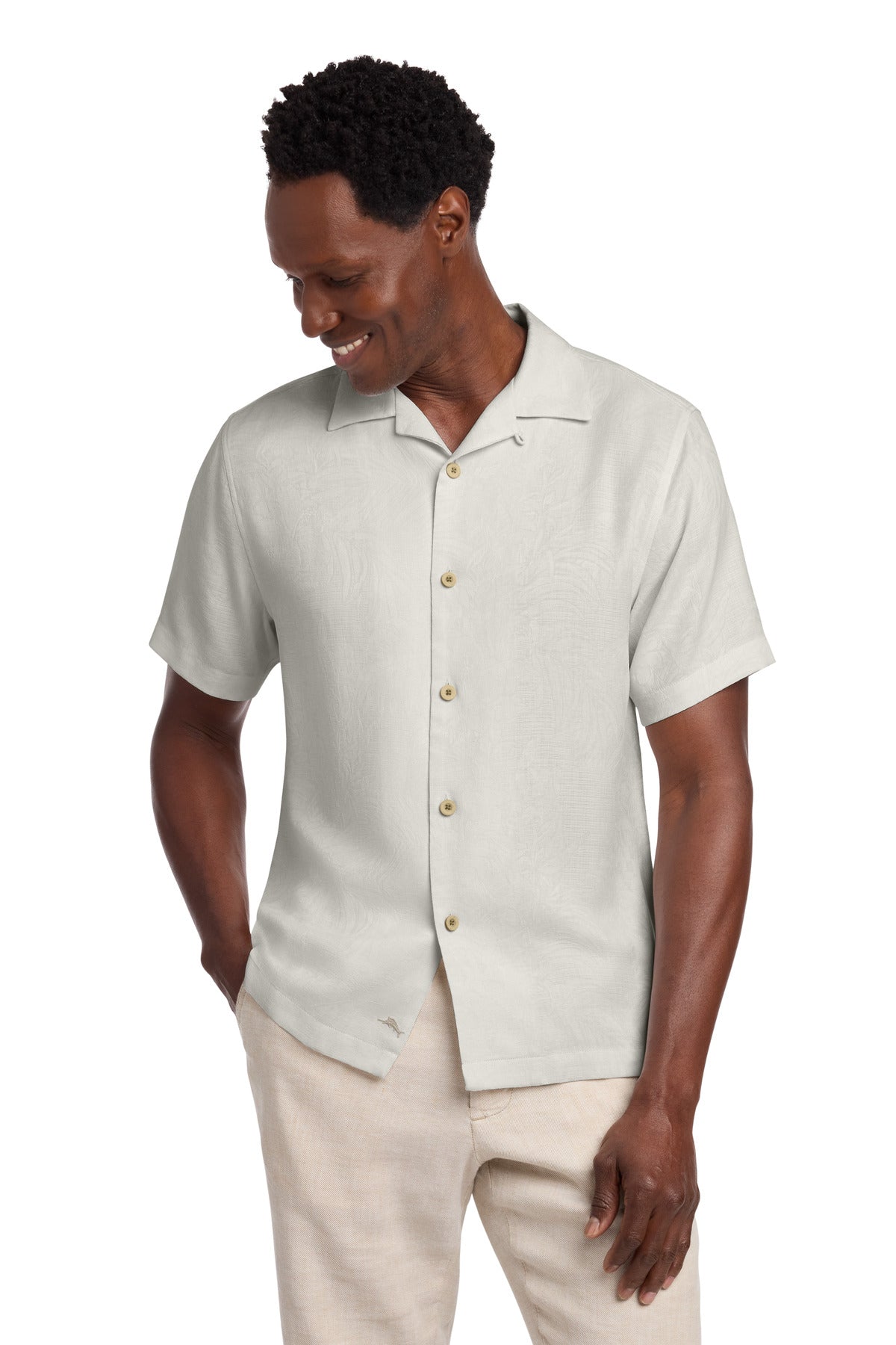 Custom Continental Tropic Isles Short Sleeve Shirt ST325384TB, personalized by SanCanDo Swag in Argyle, TX