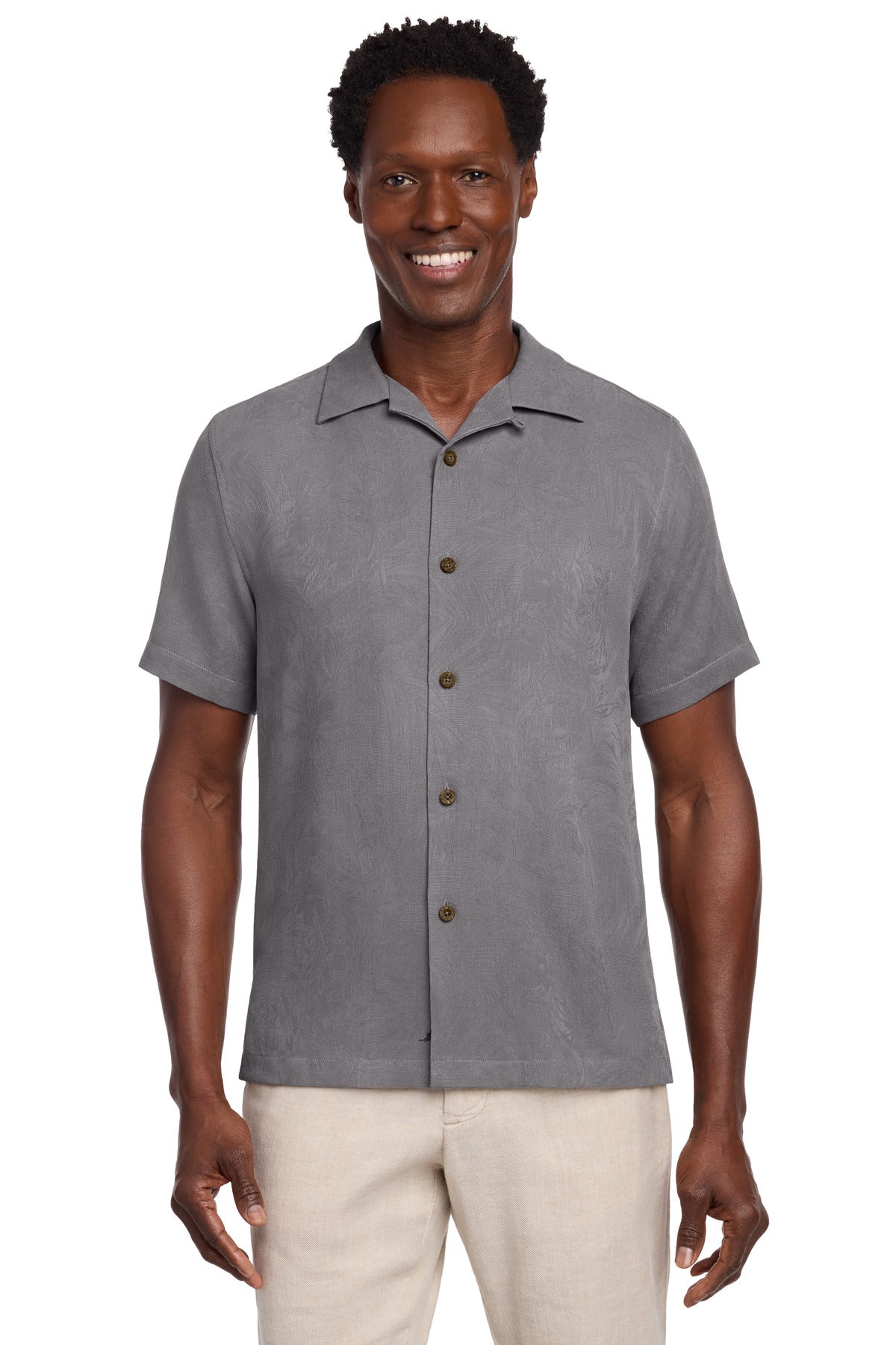 Custom Shadow Tropic Isles Short Sleeve Shirt ST325384TB, personalized by SanCanDo Swag in Argyle, TX
