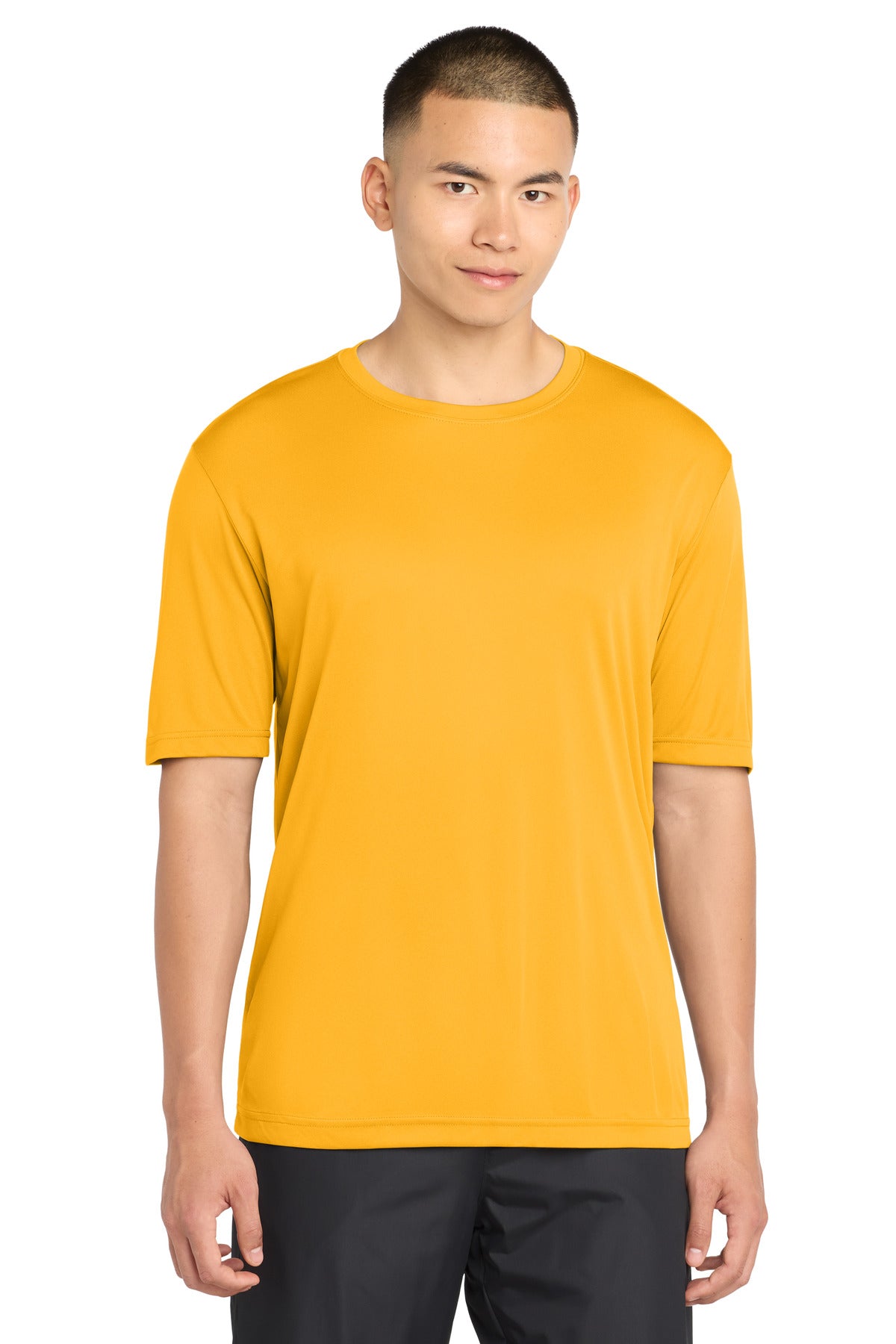 Custom Gold Competitor Tee ST350, personalized by SanCanDo Swag in Argyle, TX