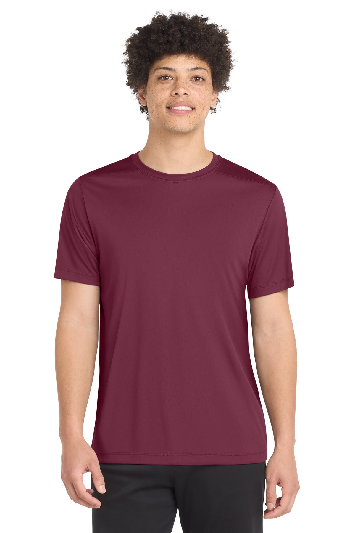 Custom Cardinal Posi-UV Pro Tee ST420, personalized by SanCanDo Swag in Argyle, TX