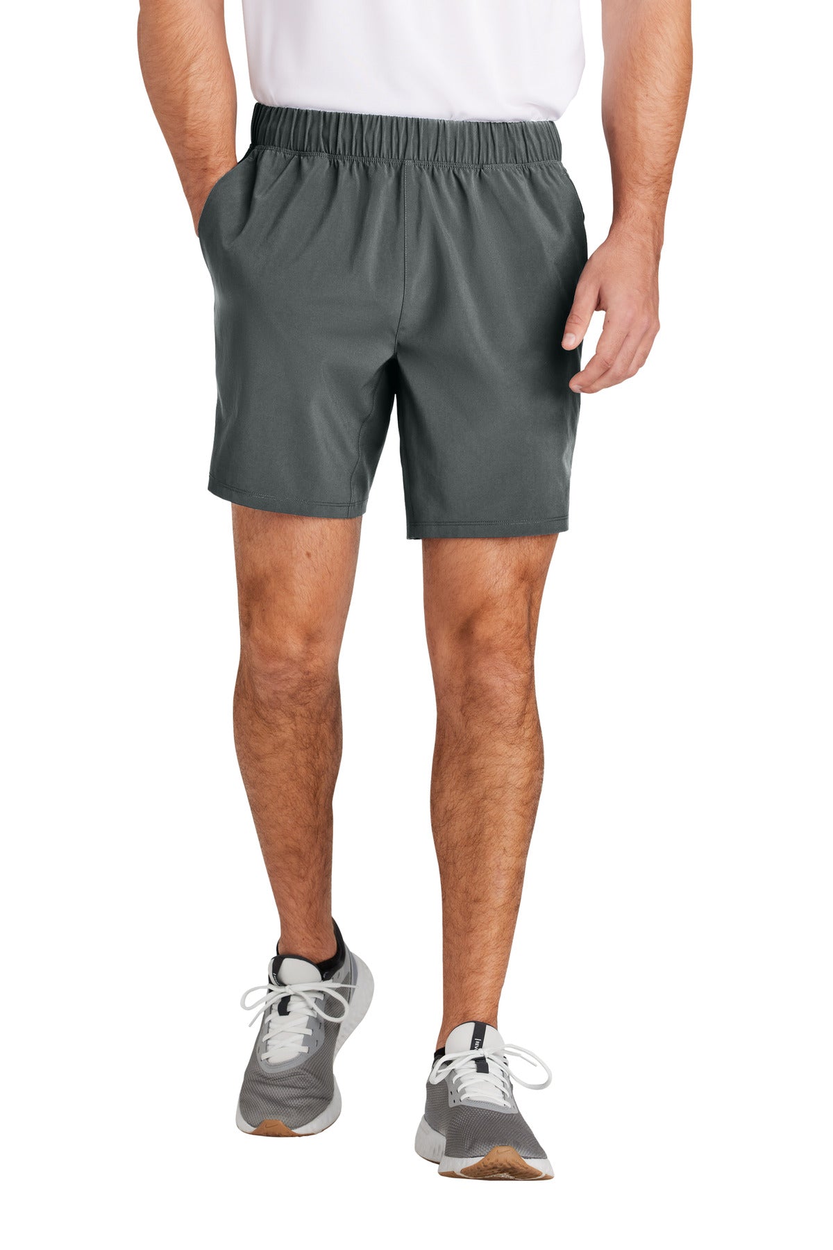 Custom Iron Grey Repeat 7" Short ST485, personalized by SanCanDo Swag in Argyle, TX