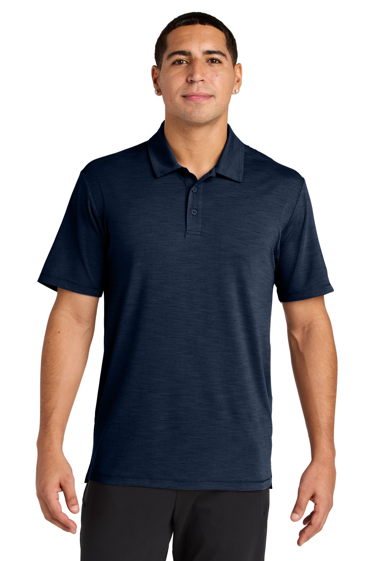 Custom True Navy Versa Polo ST490, personalized by SanCanDo Swag in Argyle, TX