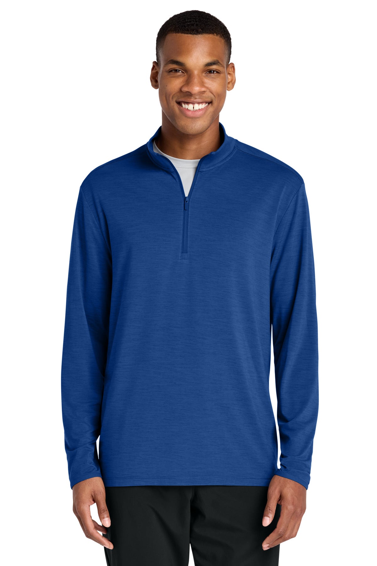 Custom True Royal Versa 1/4-Zip ST491, personalized by SanCanDo Swag in Argyle, TX