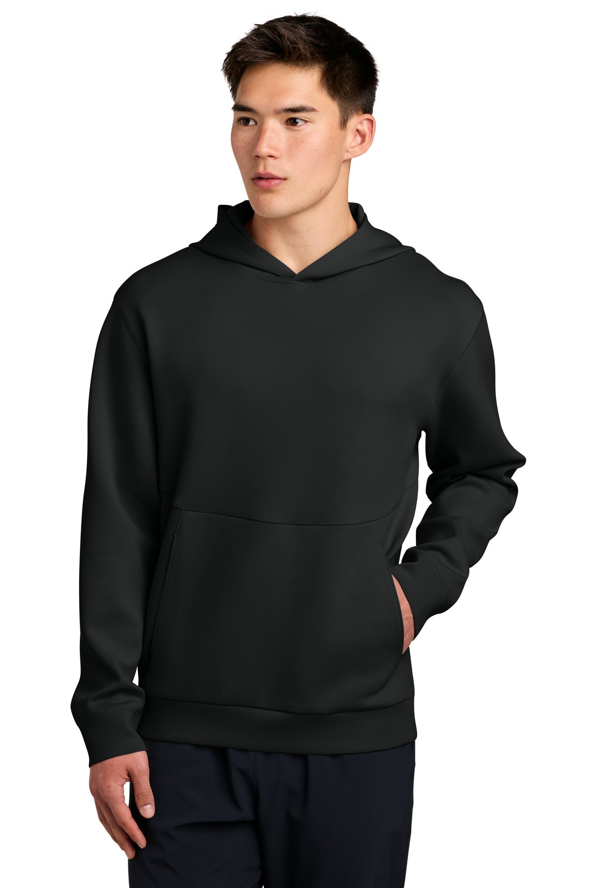 Custom Black Pro Perform Pullover Hoodie ST580, personalized by SanCanDo Swag in Argyle, TX