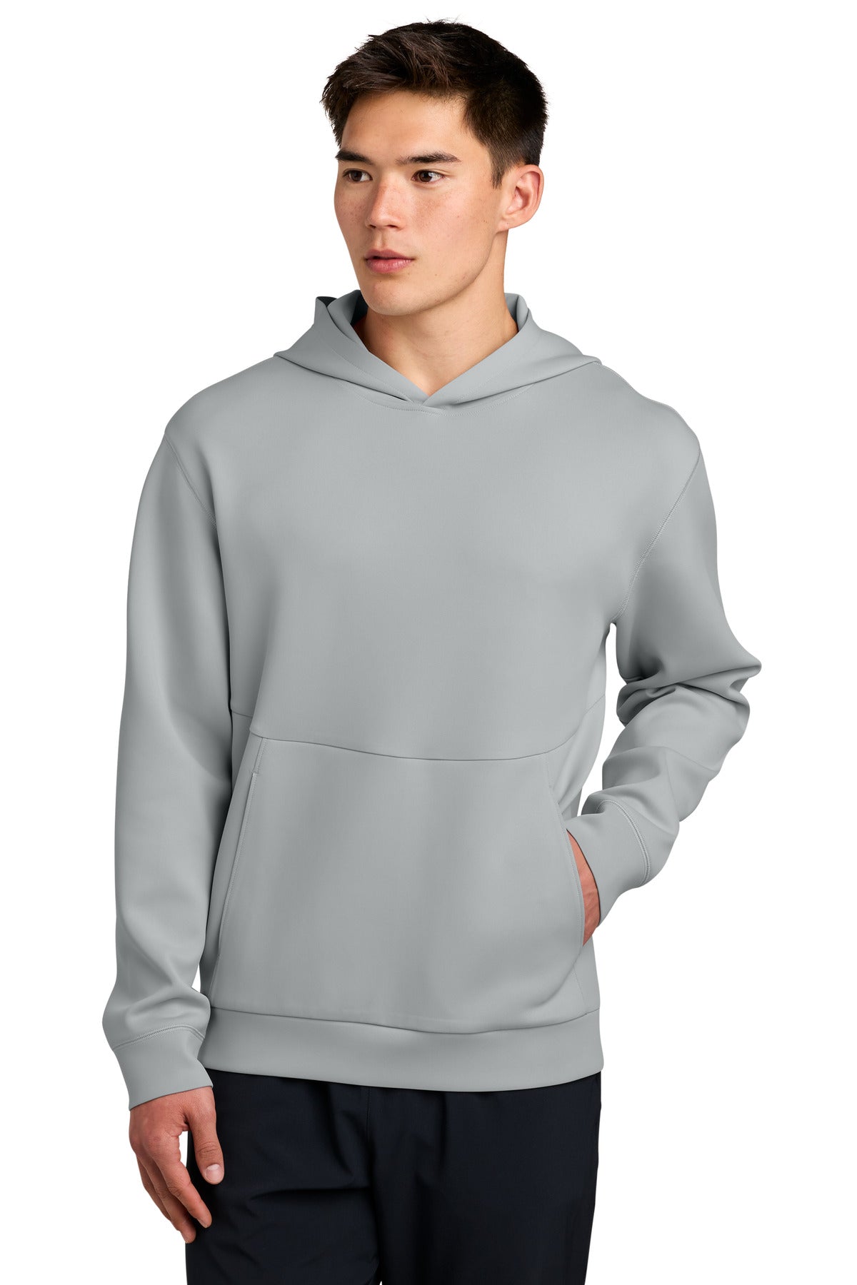 Custom Silver Pro Perform Pullover Hoodie ST580, personalized by SanCanDo Swag in Argyle, TX