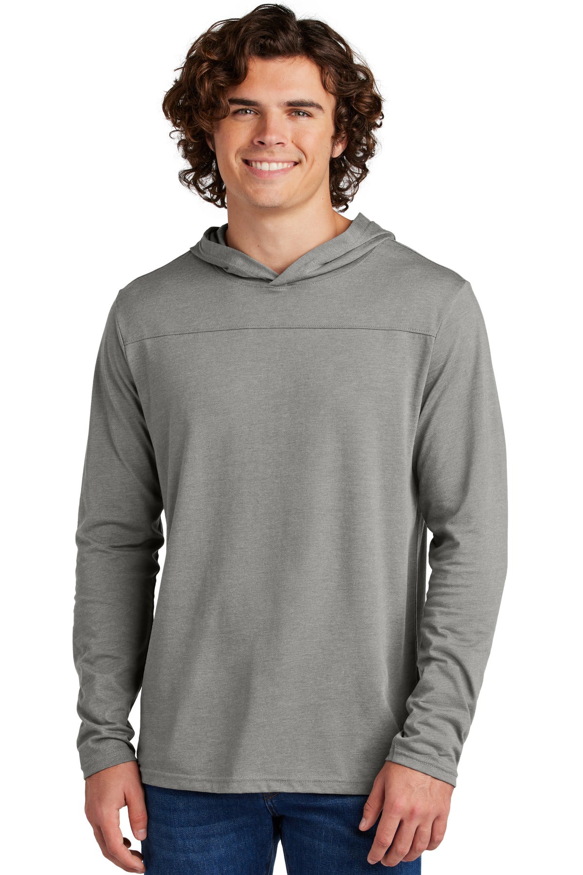Custom Vintage Heather Halftime Long Sleeve Hoodie ST6044, personalized by SanCanDo Swag in Argyle, TX
