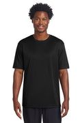 Custom Black PosiCharge Re-Compete Tee ST720, personalized by SanCanDo Swag in Argyle, TX